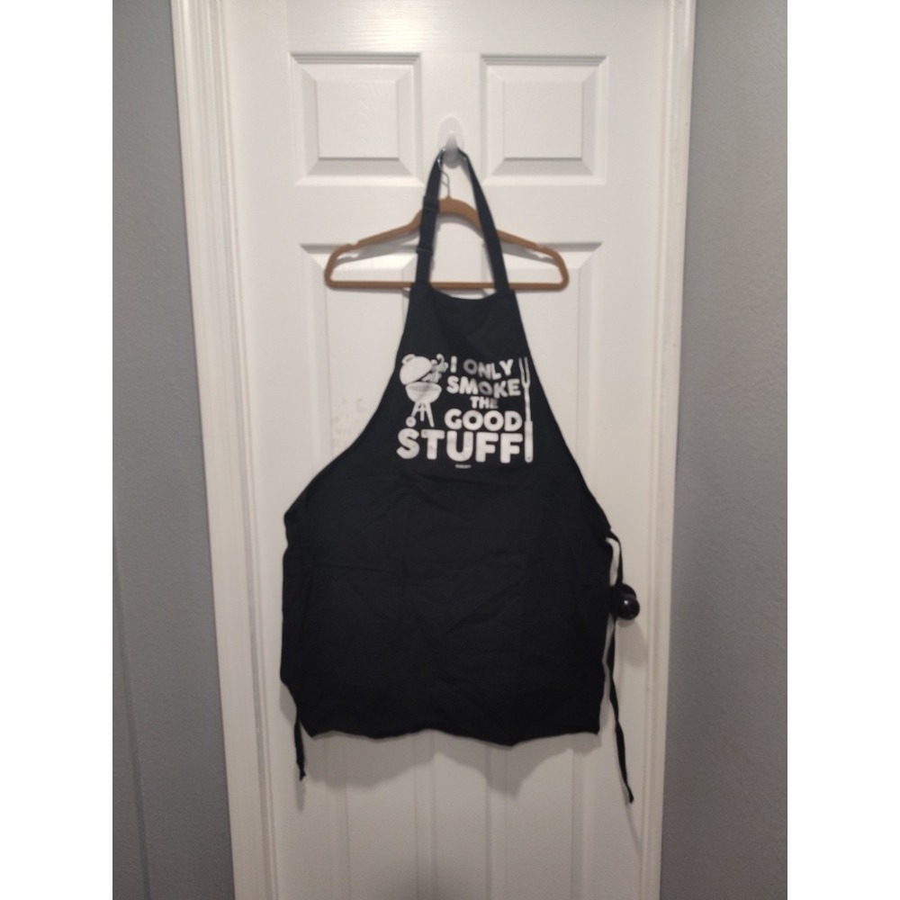 Mens Funny Apron cooking‎ "I  ONLY SMOKE THE GOOD STUFF "